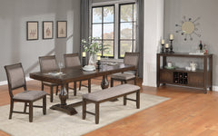 Tarin Brown Extendable Dining Set - MyWaynesHome #