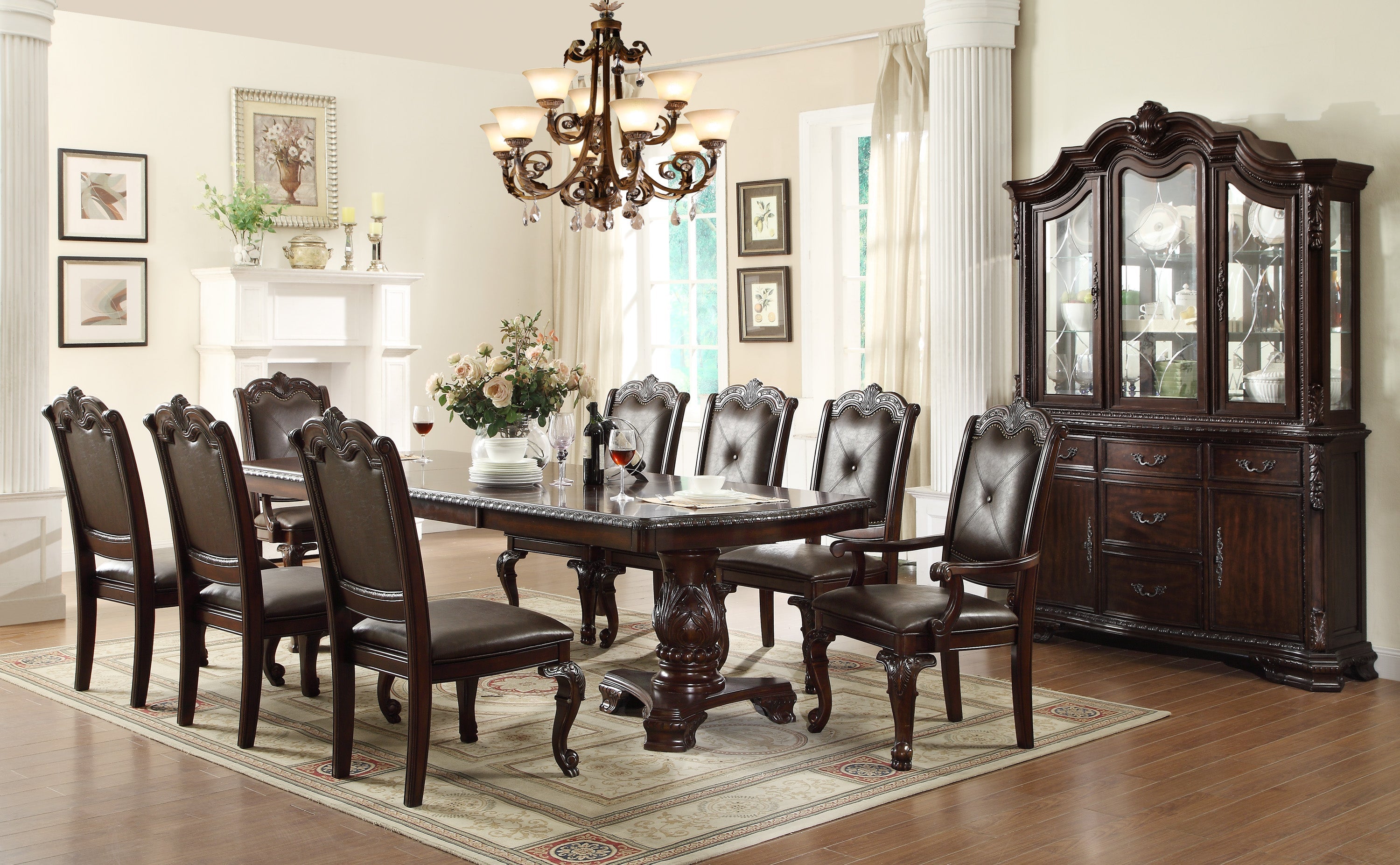 Kiera Brown Dining Chair, Set of 2 - MyWaynesHome #