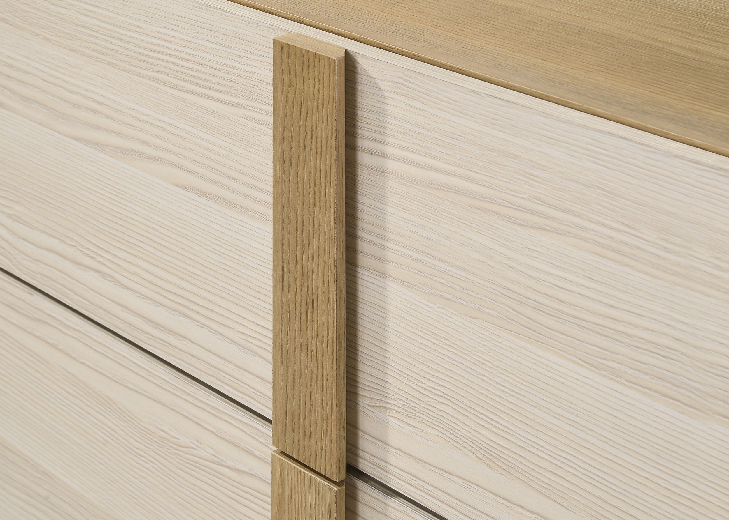 Hyland 6-drawer Dresser With Mirror Natural