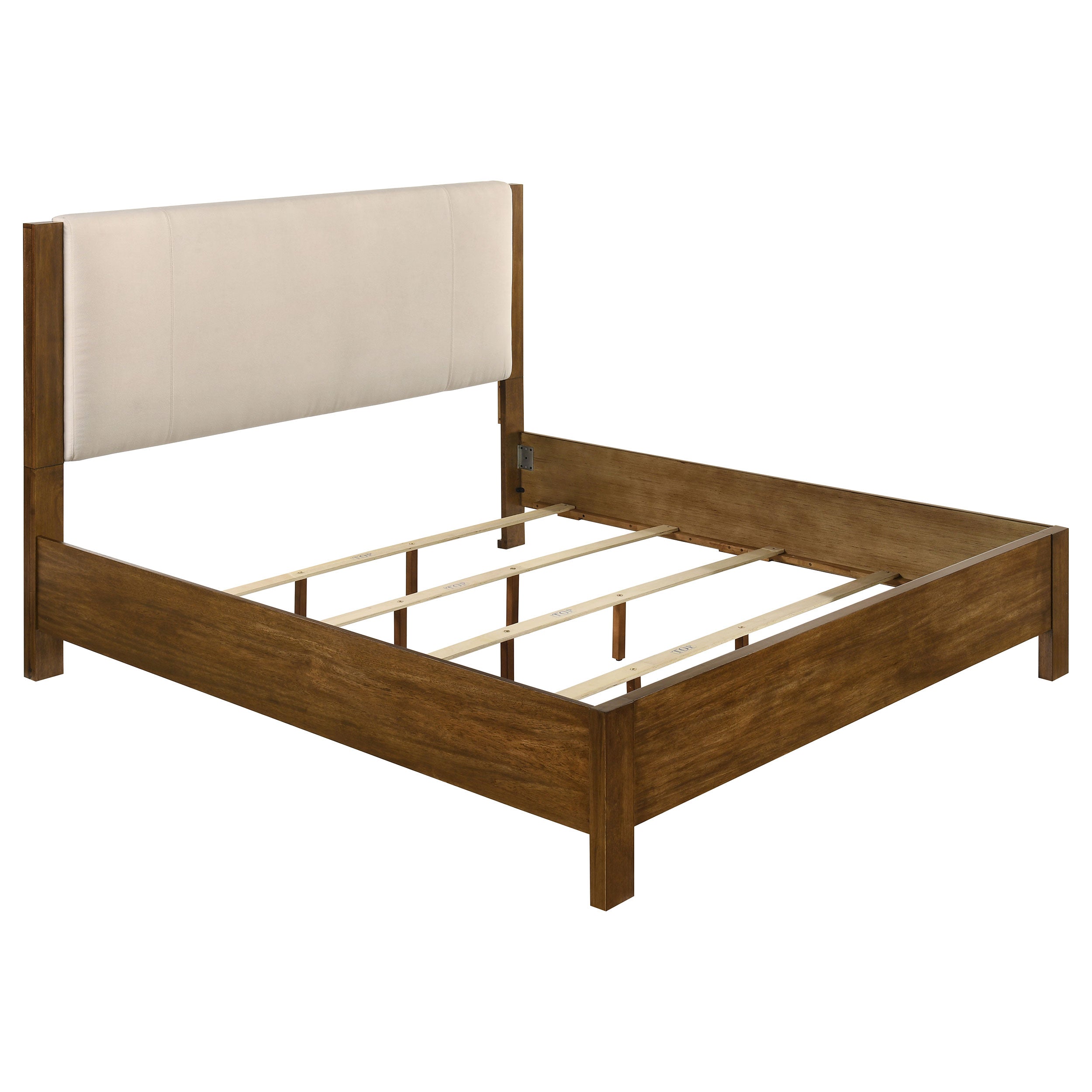 Adderley 5-piece Eastern King Bedroom Set Warm Brown