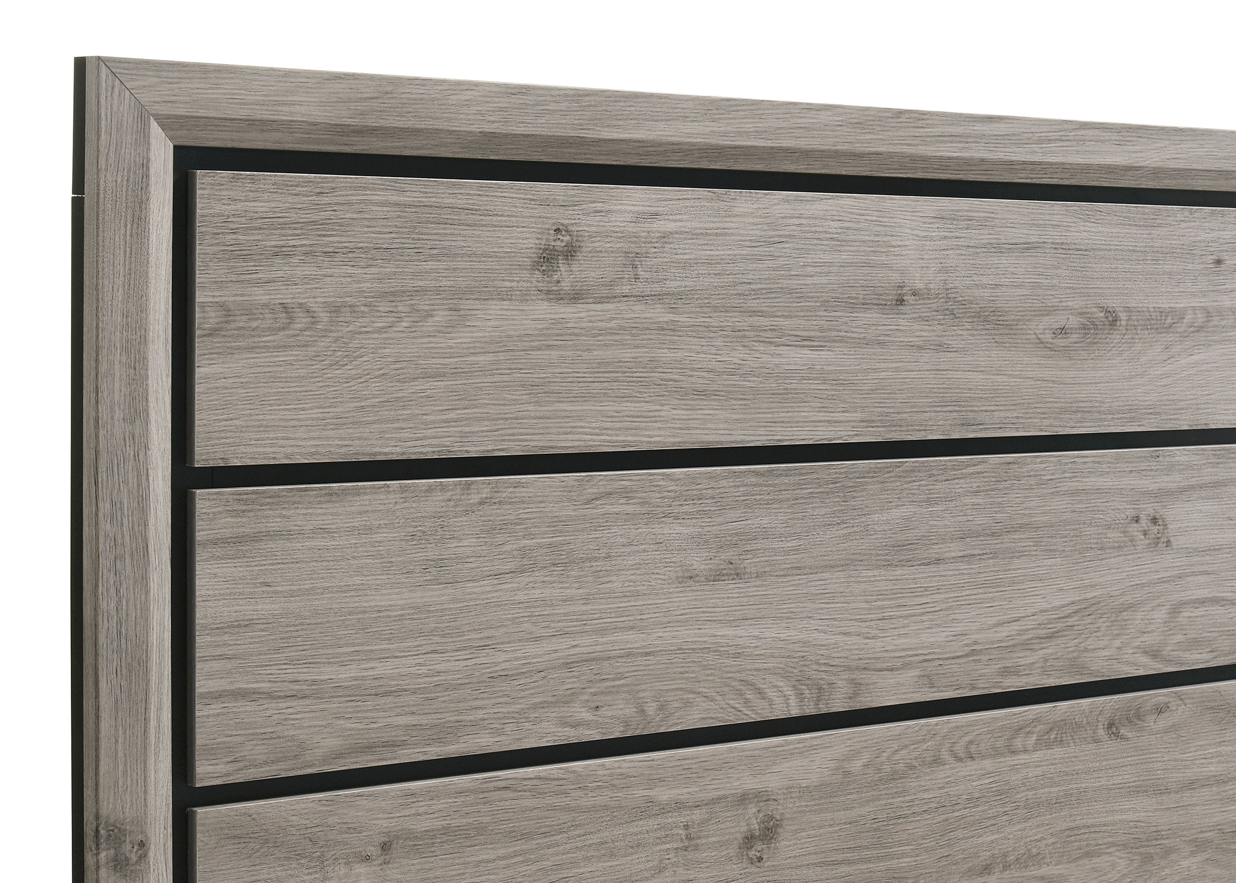 Watson Wood Full Panel Bed Light Taupe