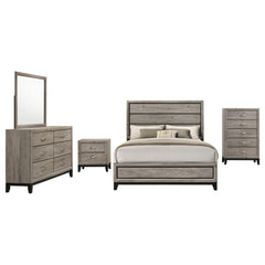 Watson Five-piece California King Bedroom Set Light Taupe