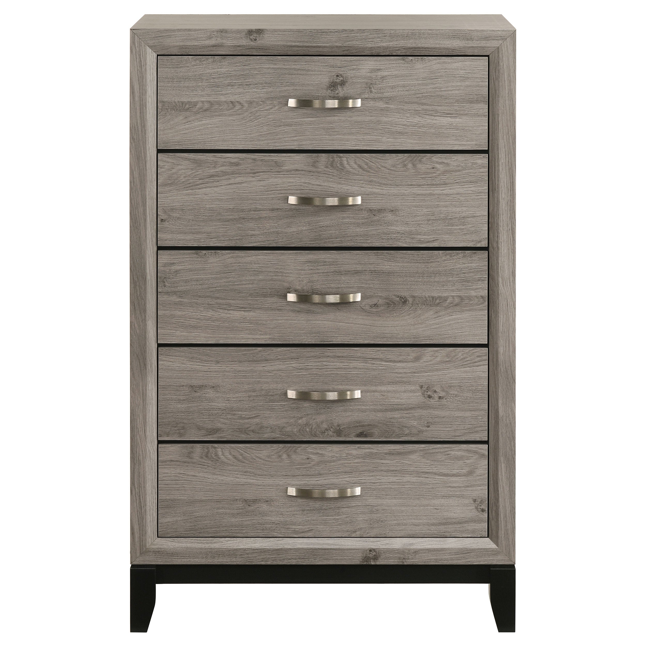 Watson 5-drawer Bedroom Chest Of Drawers Light Taupe