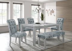 Vela Silver Dining Chair, Set of 2 - MyWaynesHome #