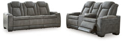 Next-Gen Durapella Power Reclining Sofa and Loveseat