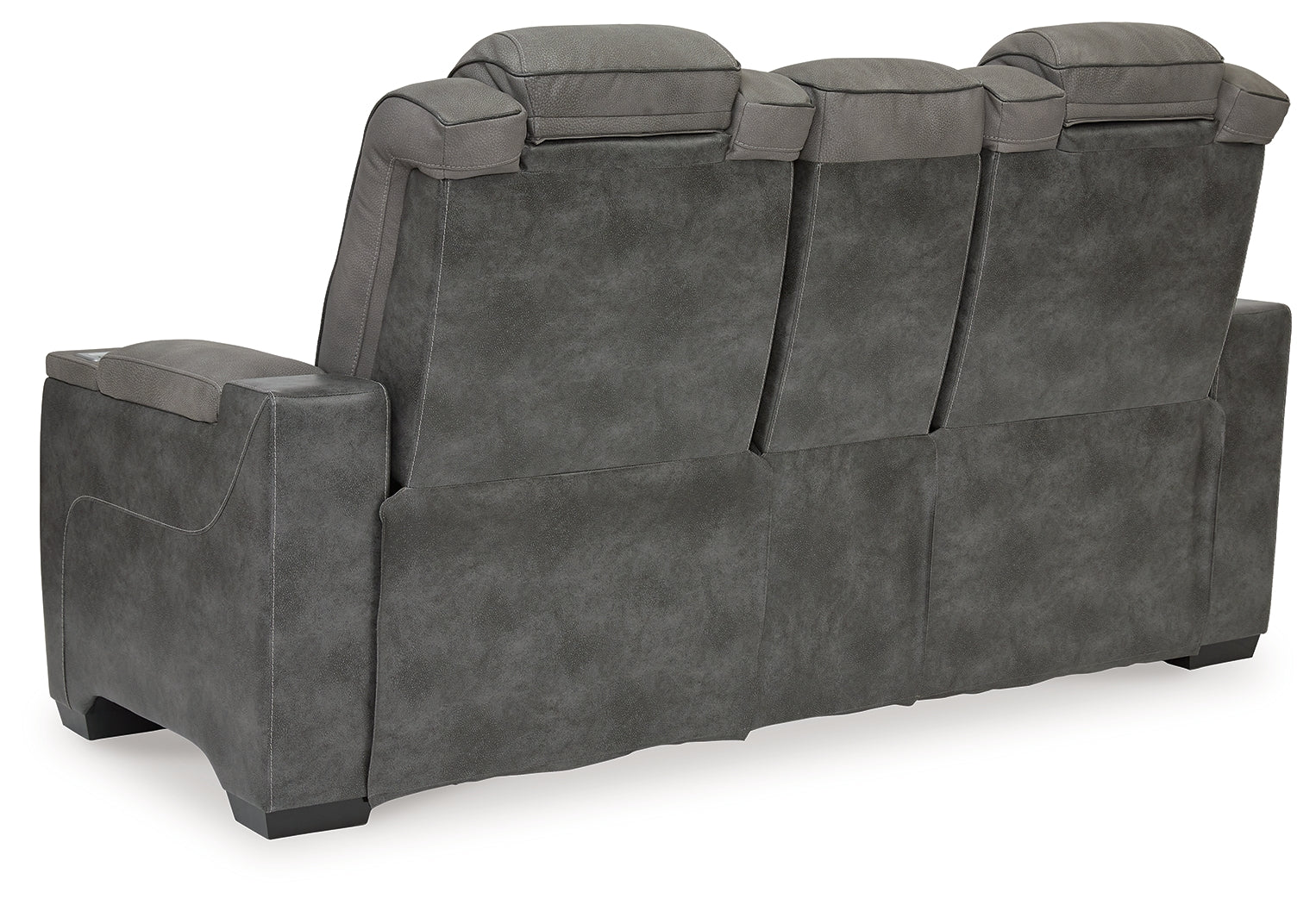 Next-Gen Durapella Power Reclining Loveseat with Console