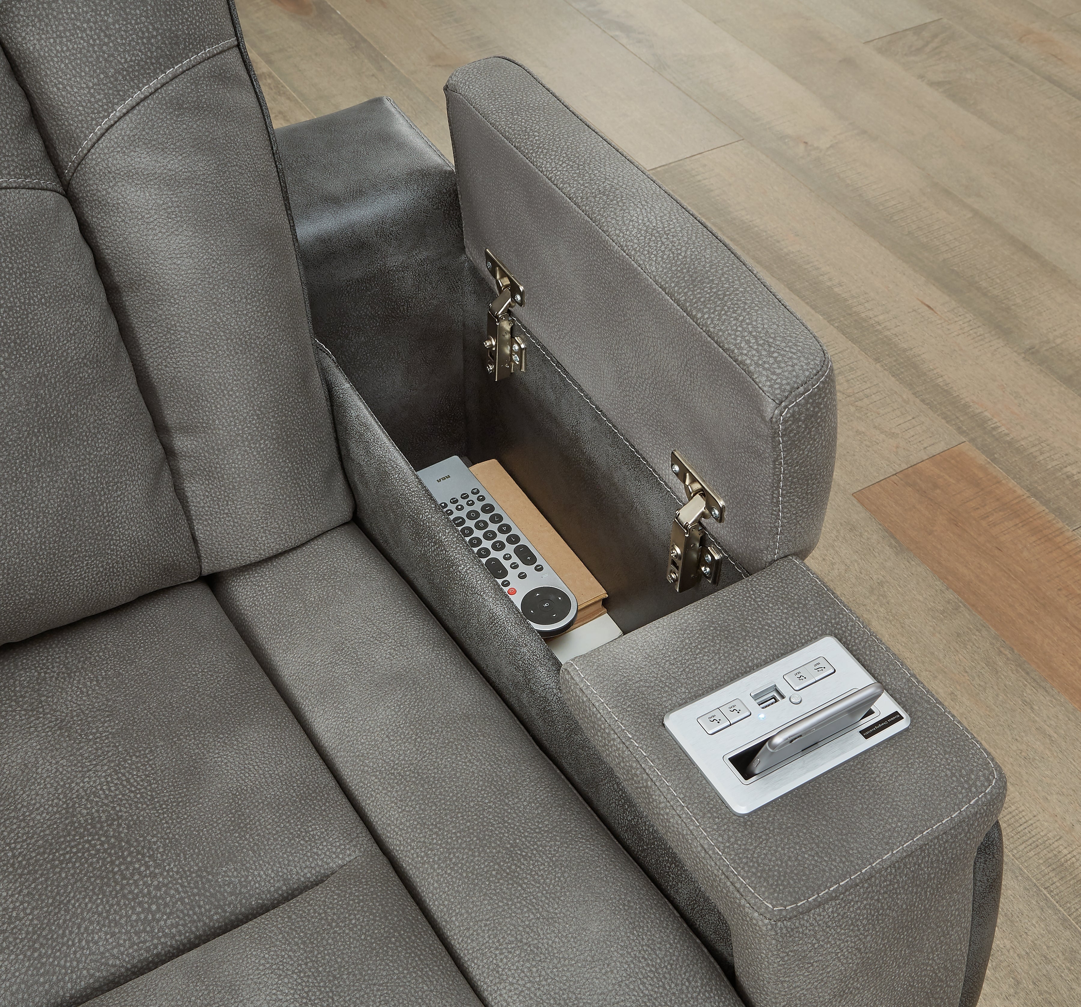 Next-Gen Durapella Power Reclining Sofa and Loveseat