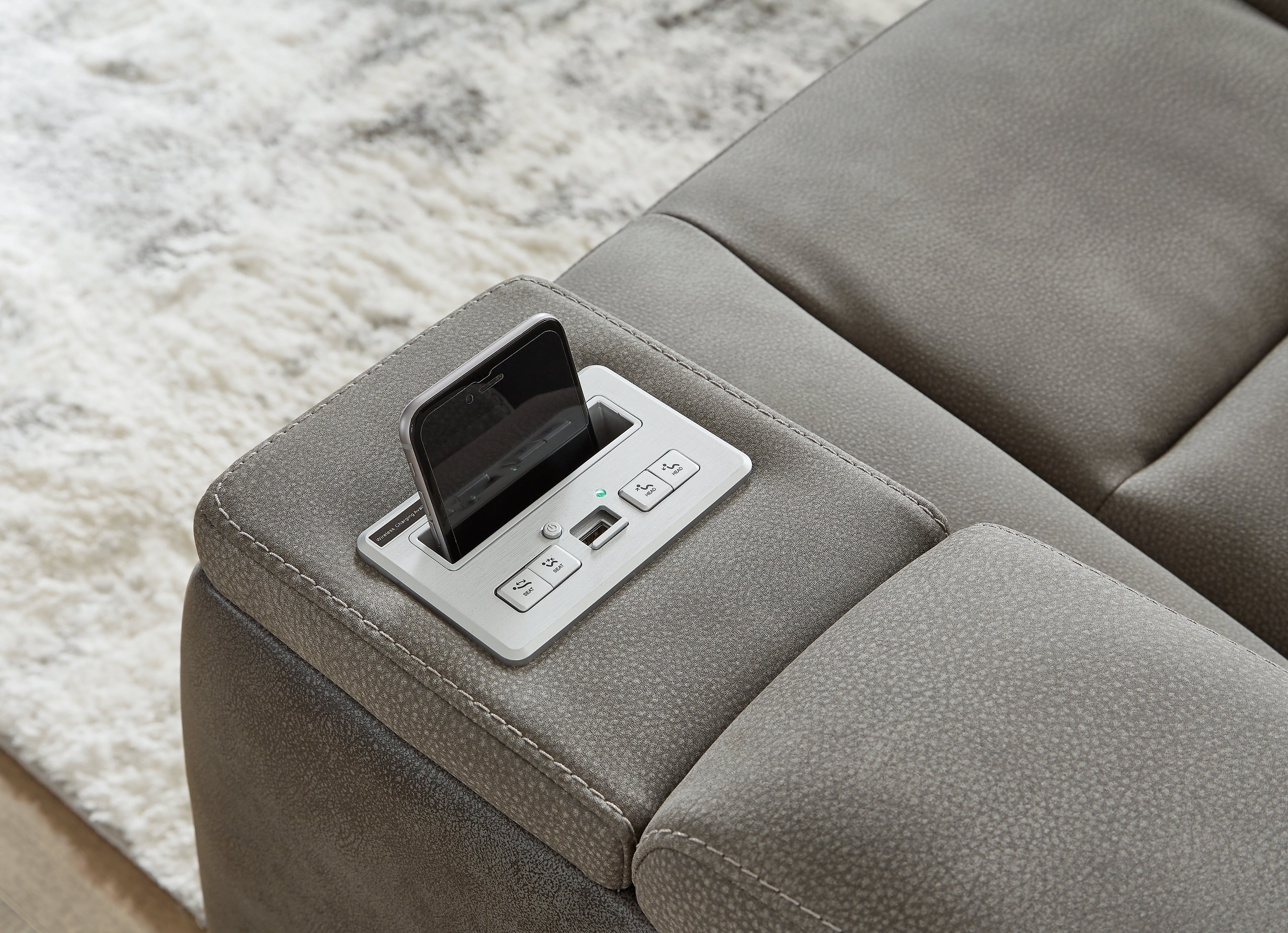 Next-Gen Durapella Power Reclining Sofa and Loveseat