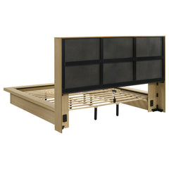 Hendricks 5-piece California King Bedroom Set Light Oak