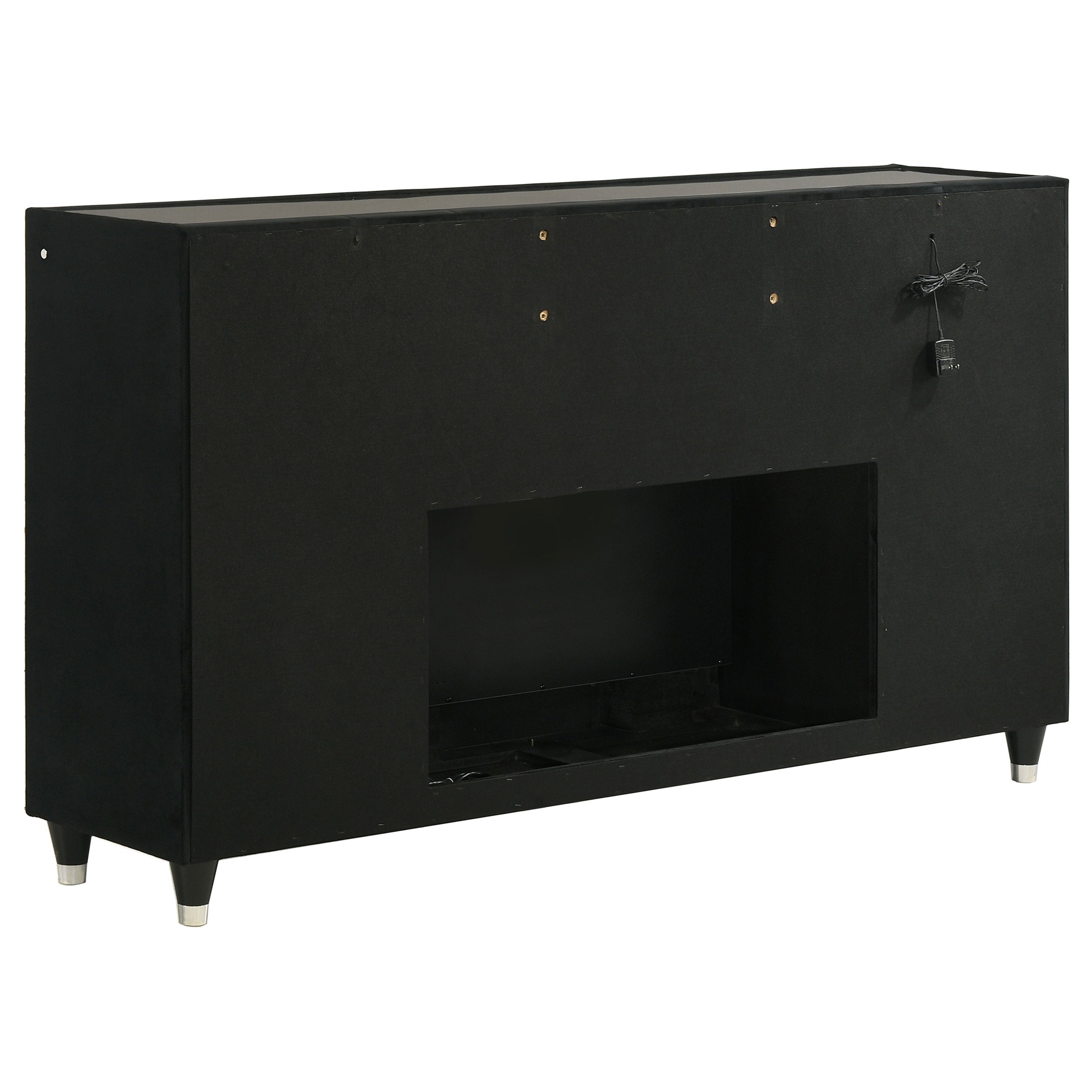Lorient 5-piece Eastern King Bedroom Set Black