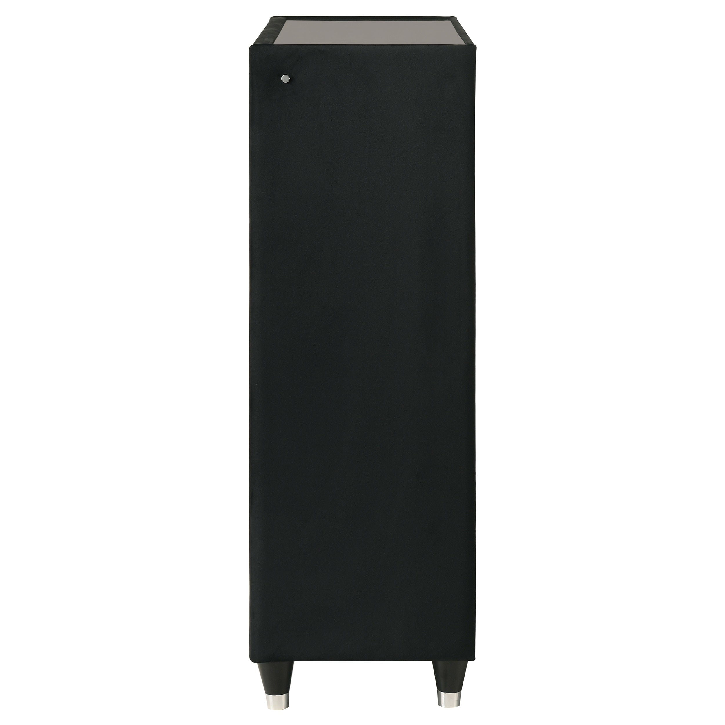 Lorient 5-drawer Led Chest Of Drawers Black