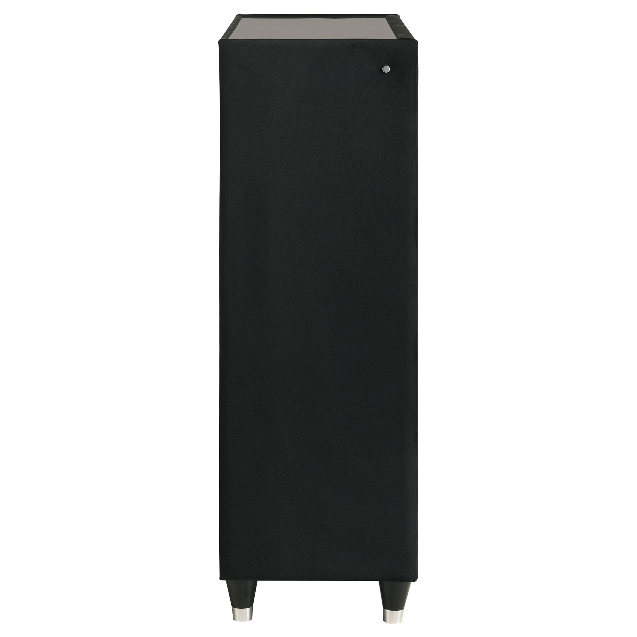 Lorient 5-drawer Led Chest Of Drawers Black