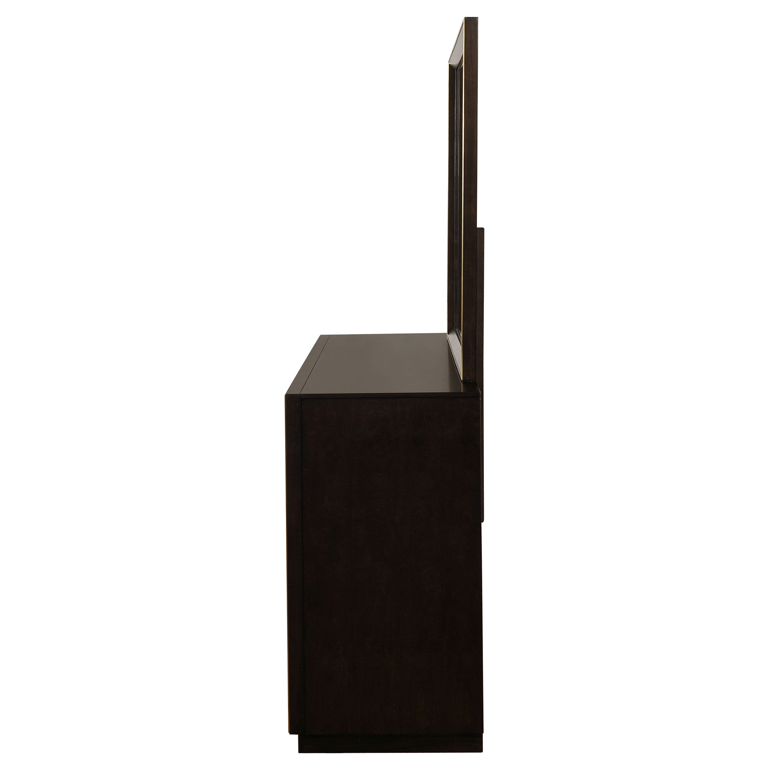 Durango 8-drawer Dresser With Mirror Smoked Peppercorn