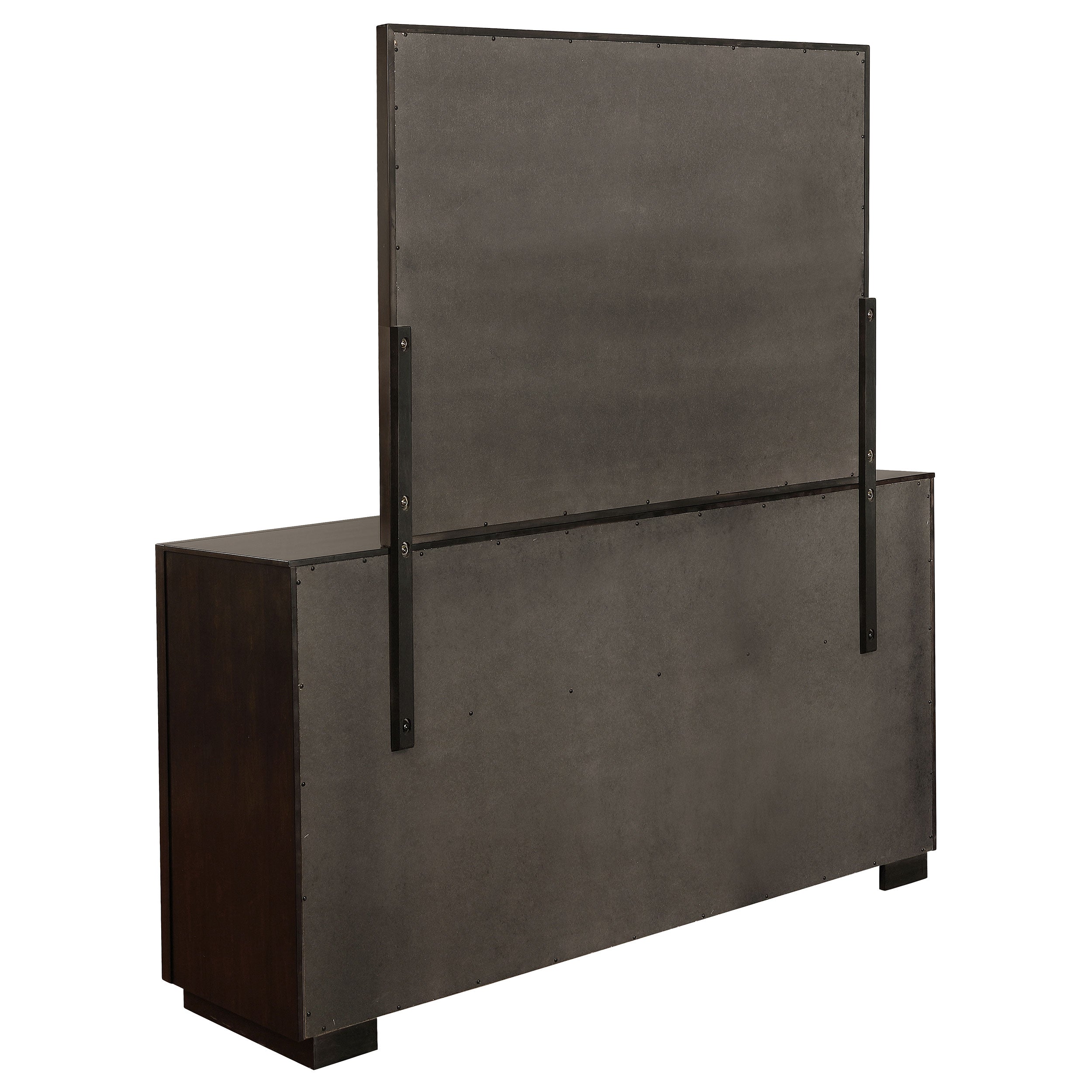 Durango 8-drawer Dresser With Mirror Smoked Peppercorn