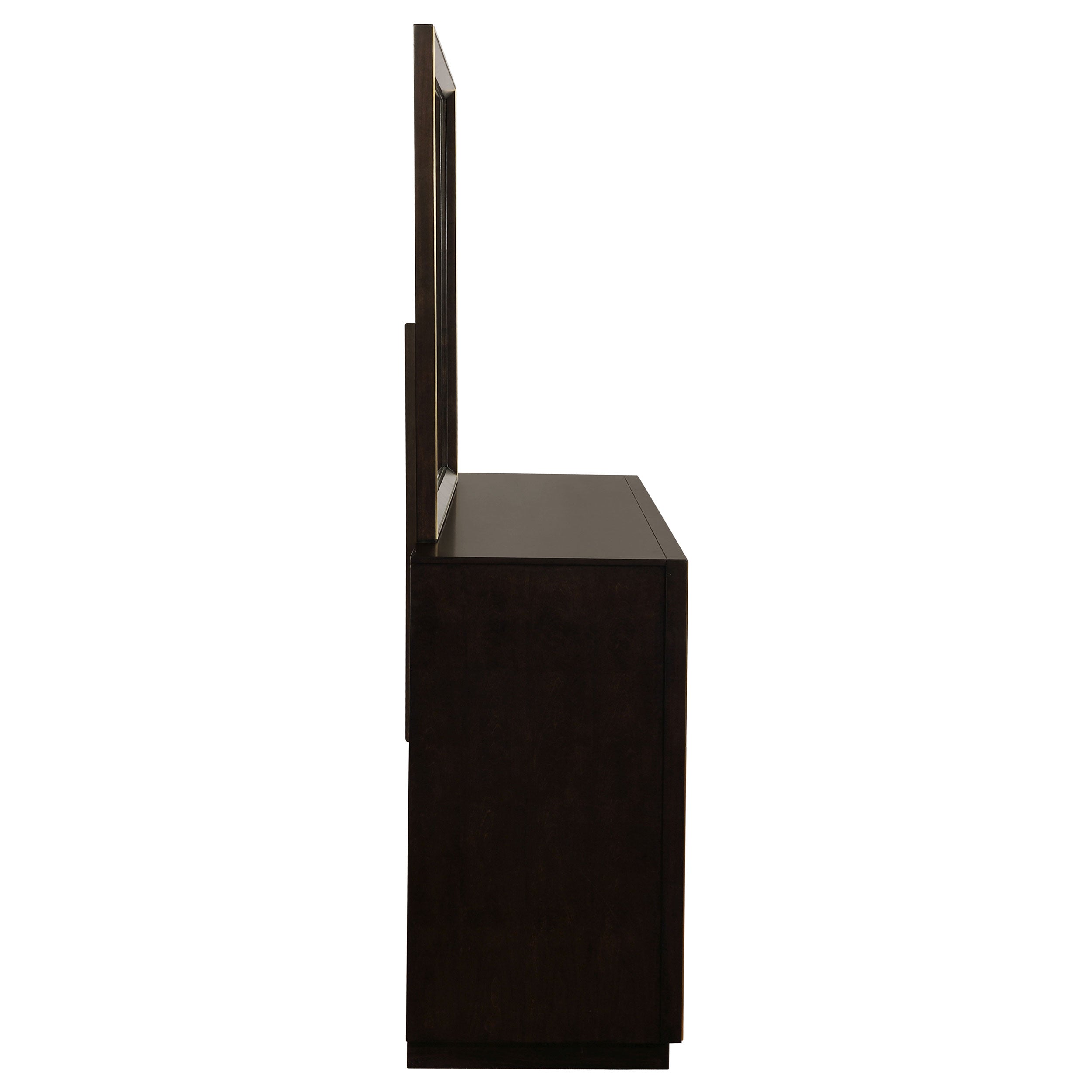 Durango 8-drawer Dresser With Mirror Smoked Peppercorn