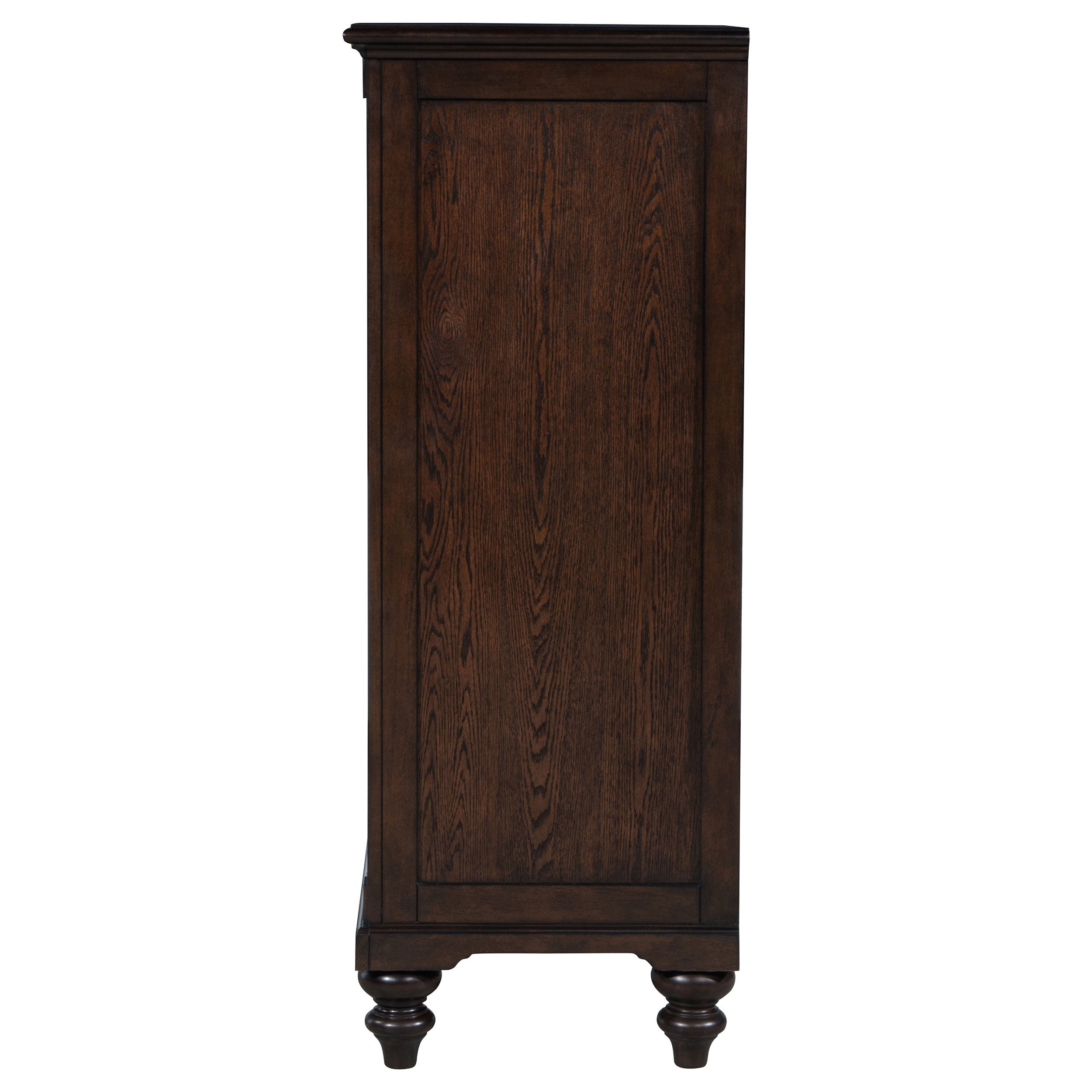Andover 5-drawer Chest Of Drawers Dark Oak