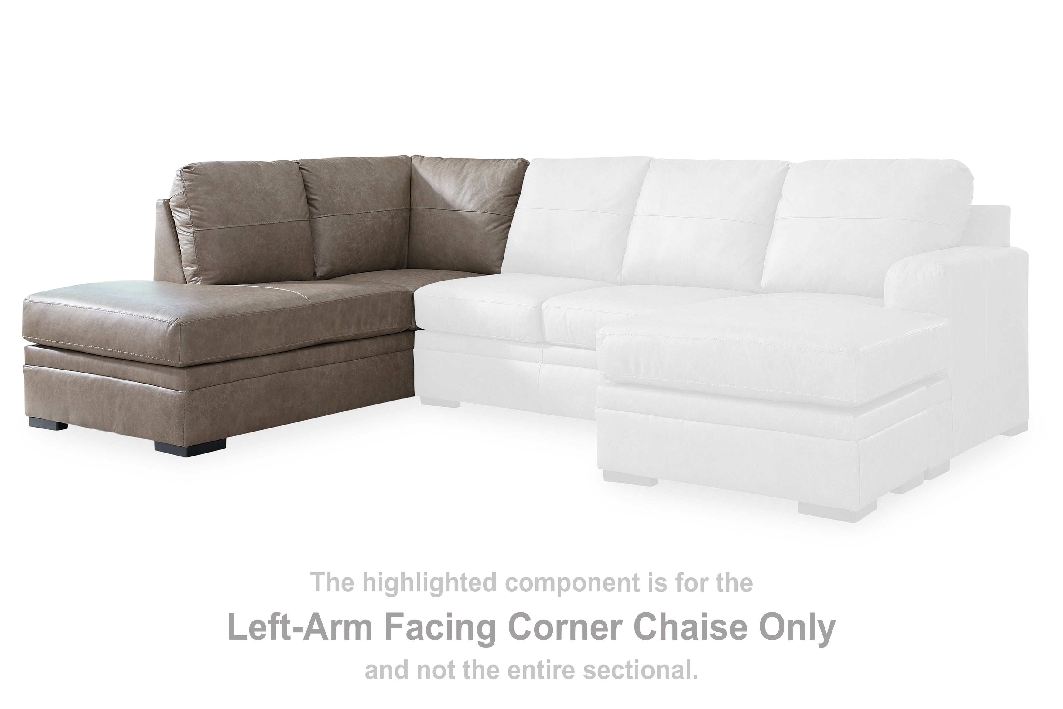 Amuleto Left-Arm Facing Corner Chaise