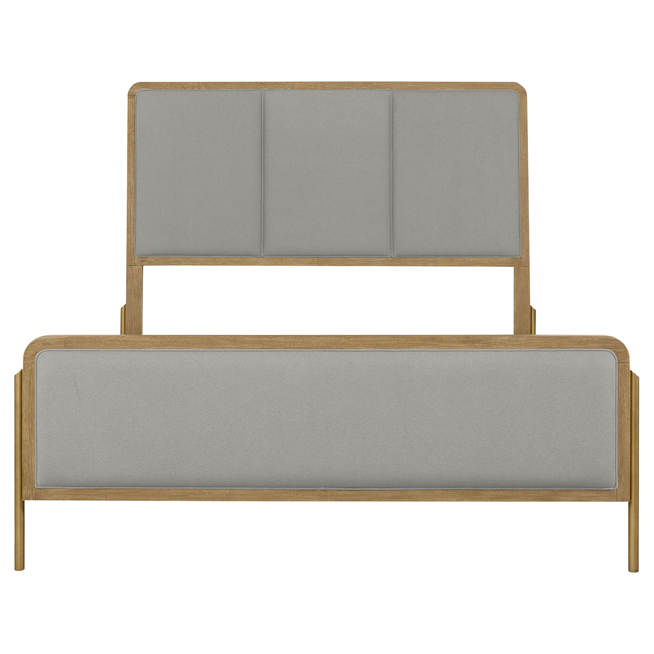 Arini 5-piece Eastern King Bedroom Set Sand Wash And Grey