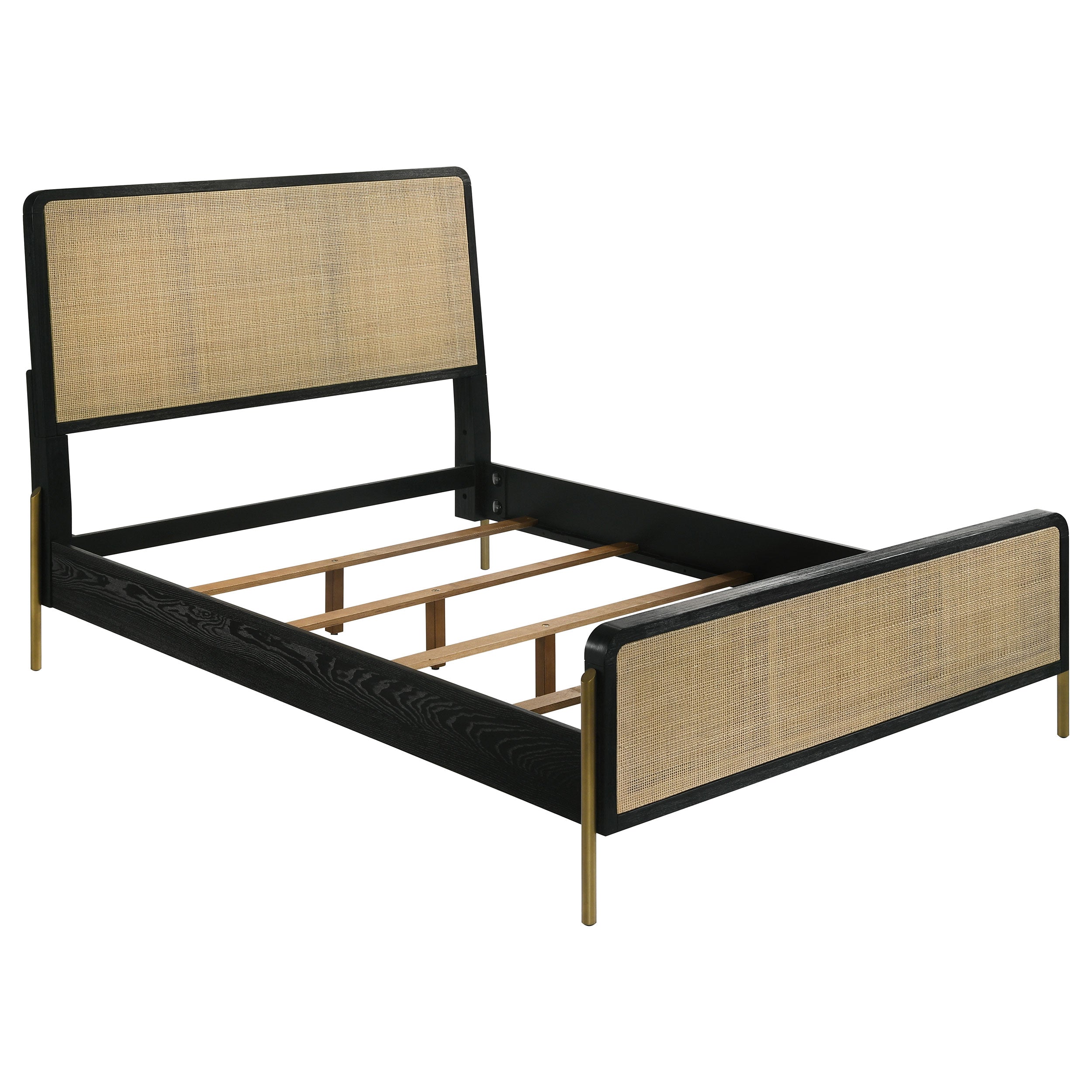 Arini 4-piece Queen Bedroom Set Black And Natural