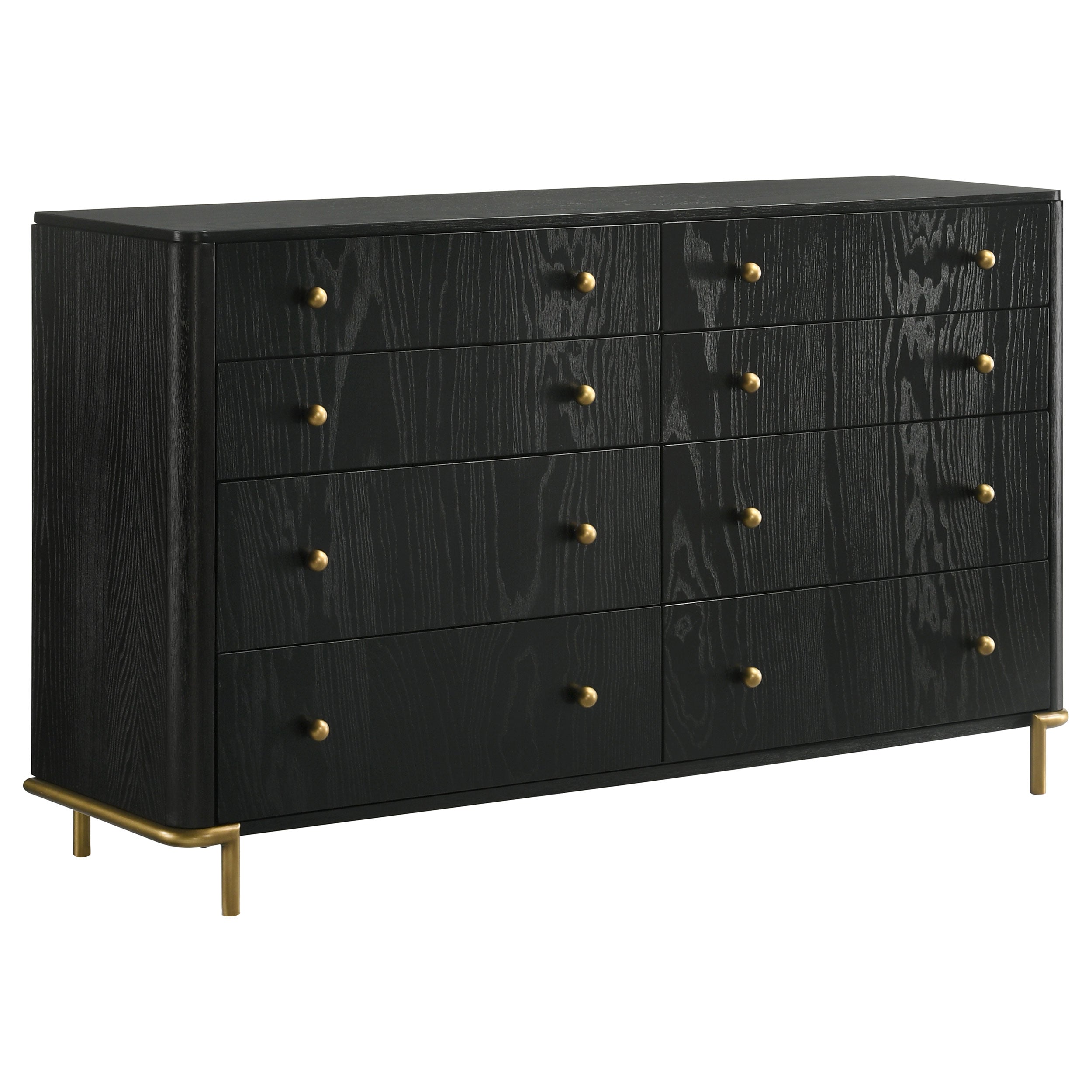 Arini 4-piece Queen Bedroom Set Black And Natural