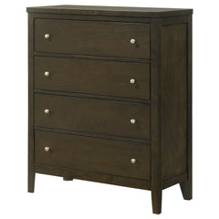 Wilkes 4-drawer Chest Of Drawers Dark Cocoa