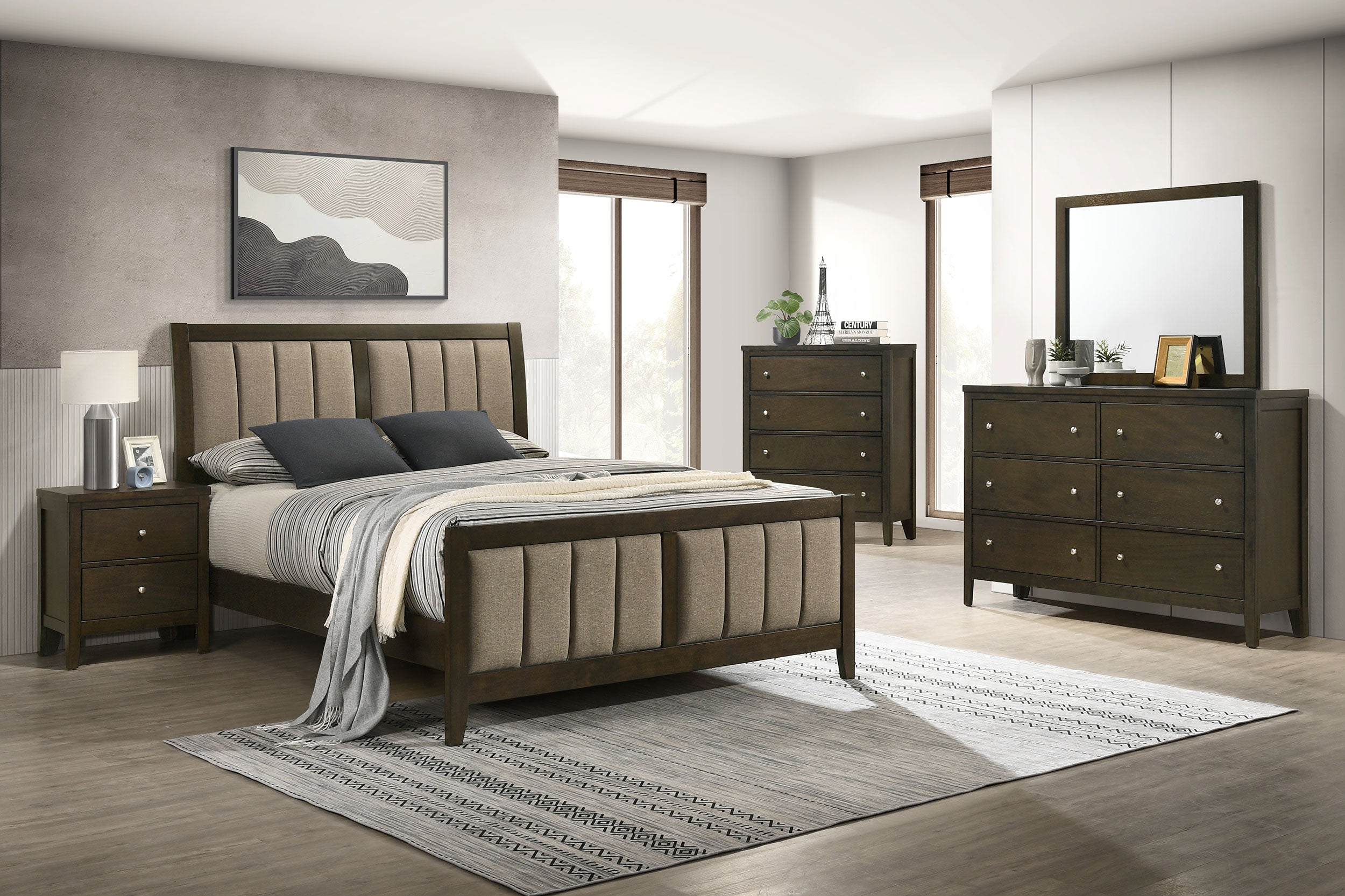Wilkes 4-drawer Chest Of Drawers Dark Cocoa
