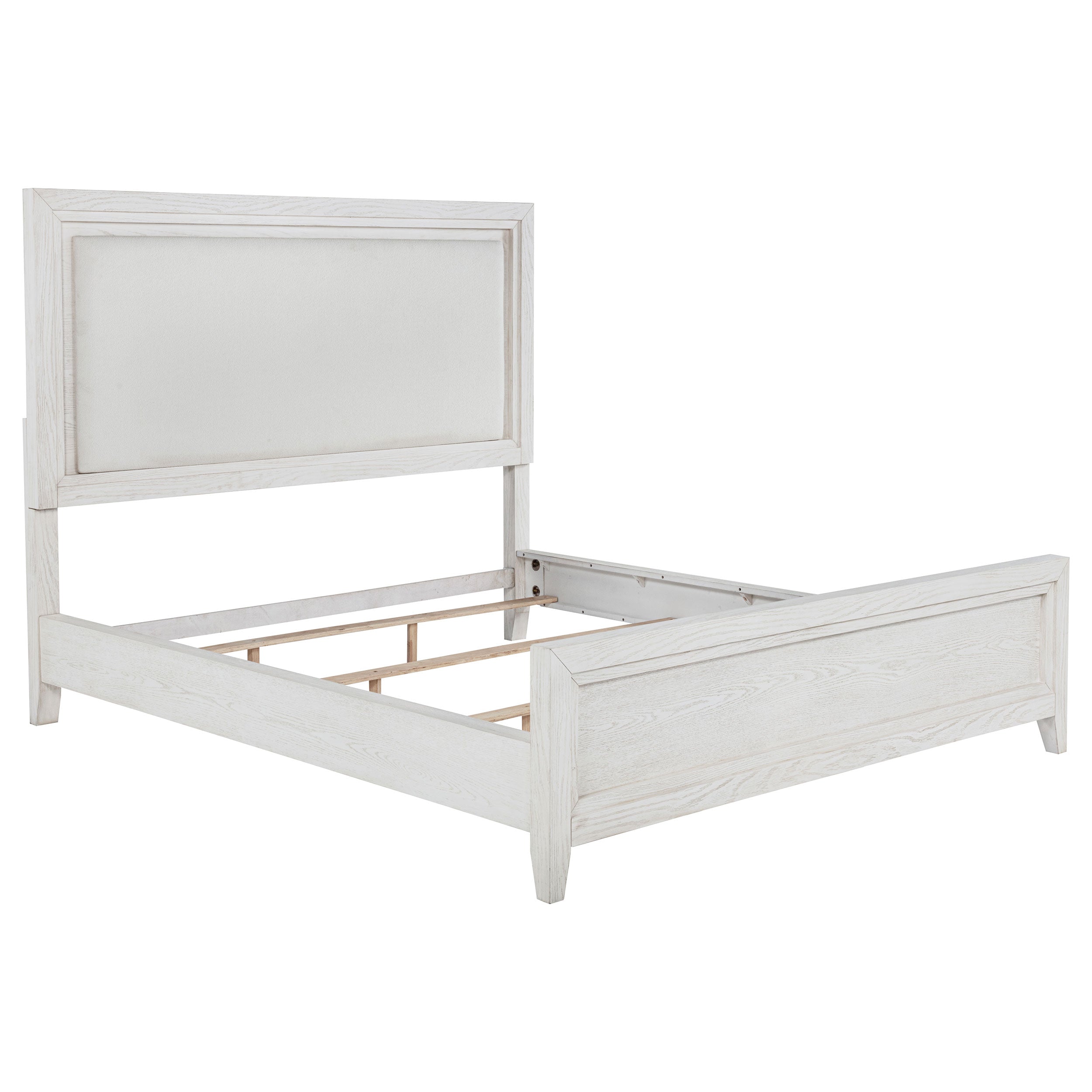 Marielle 5-piece Eastern King Bedroom Set Distressed White