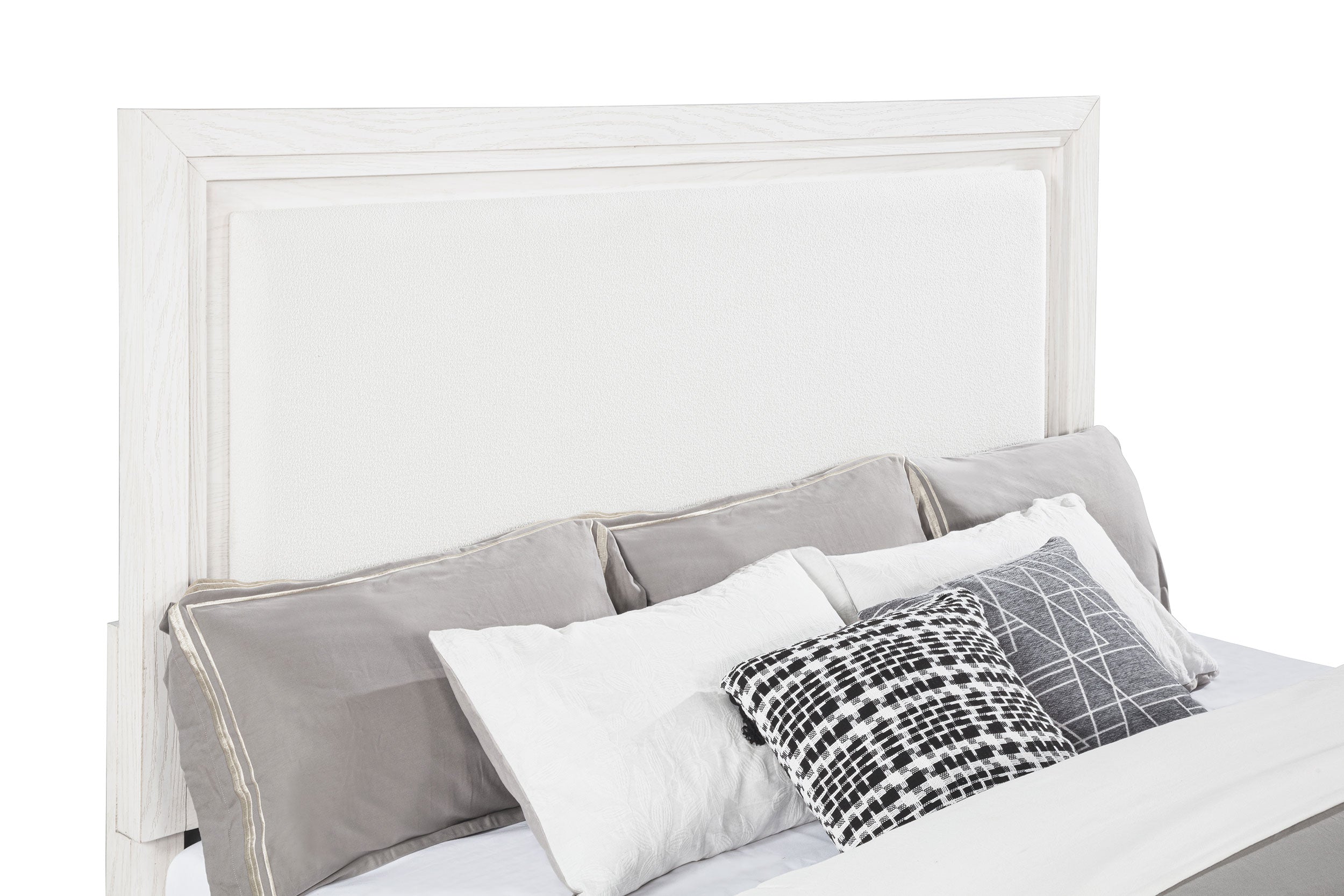 Marielle 5-piece Eastern King Bedroom Set Distressed White