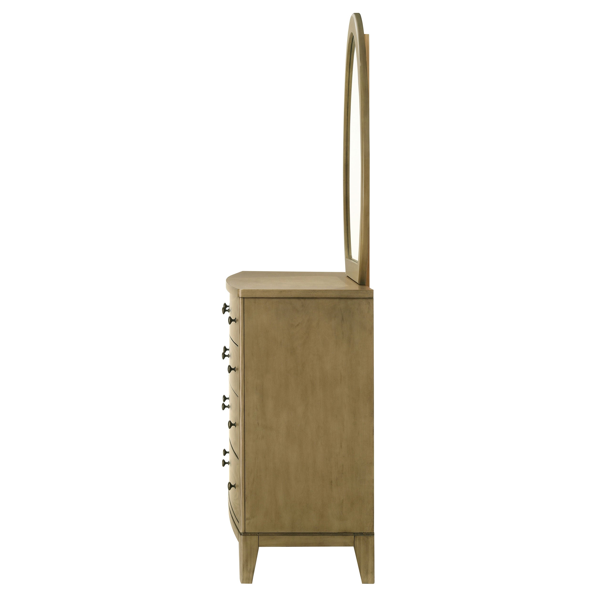 Granada 8-drawer Dresser And Mirror Natural Pine