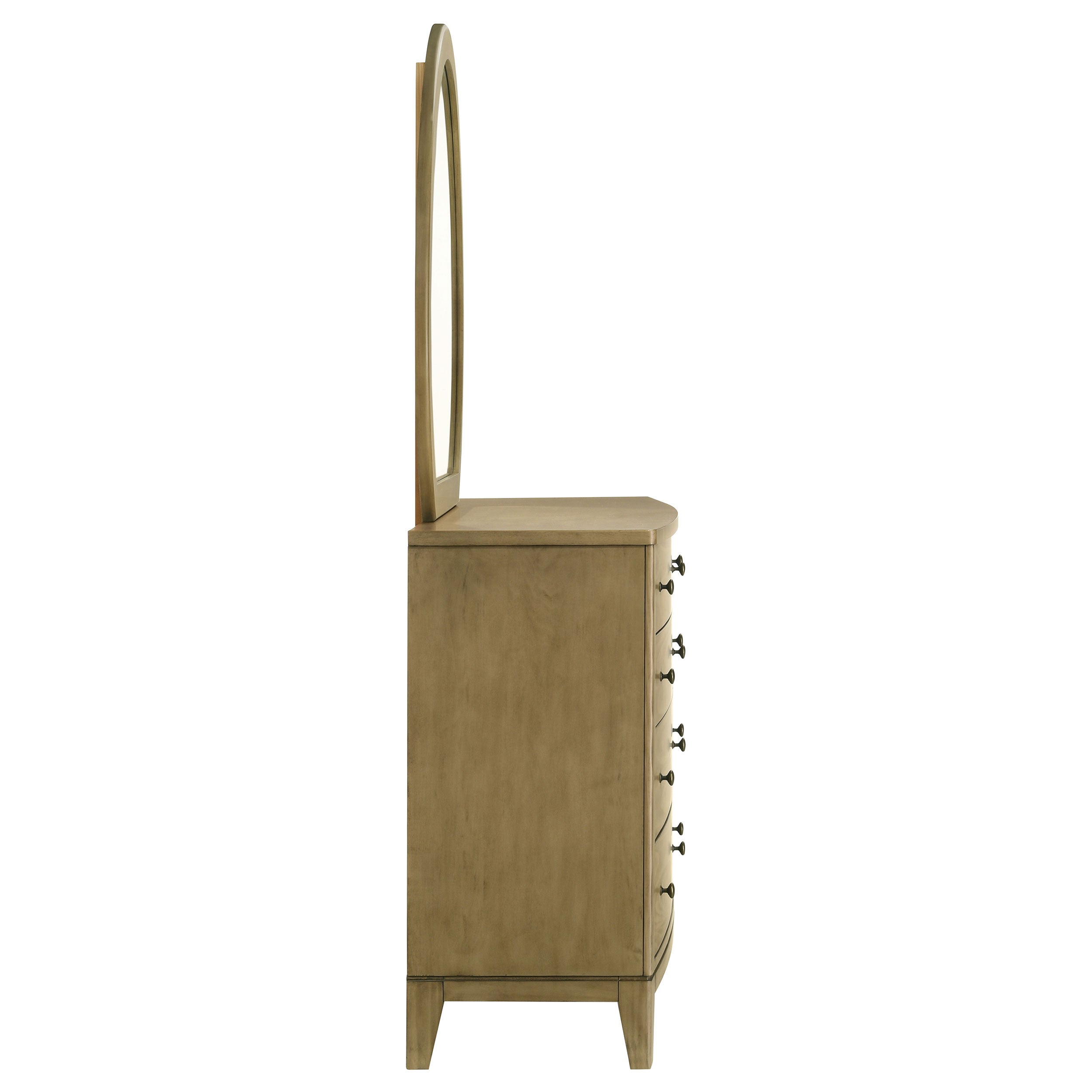 Granada 8-drawer Dresser And Mirror Natural Pine