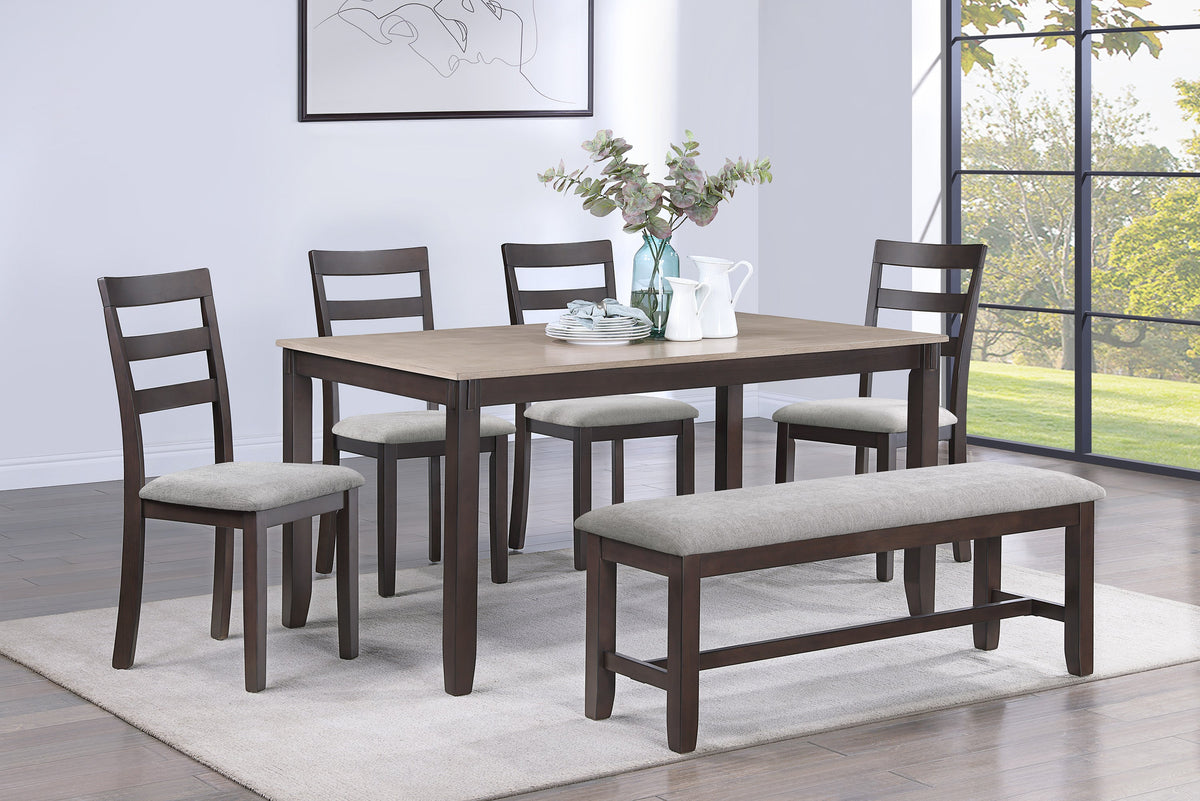 Branson Brown Dining Set - MyWaynesHome #