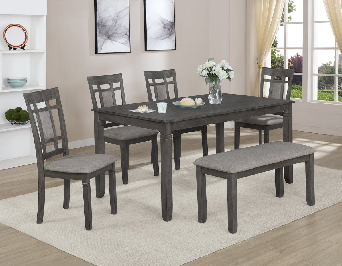 Paige Gray 6-Piece Dining Set - MyWaynesHome #