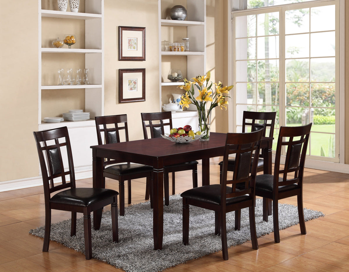 Paige Brown 7-Piece Dining Set - MyWaynesHome #