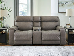 Starbot 3-Piece Power Reclining Sectional Loveseat with Console - MyWaynesHome #