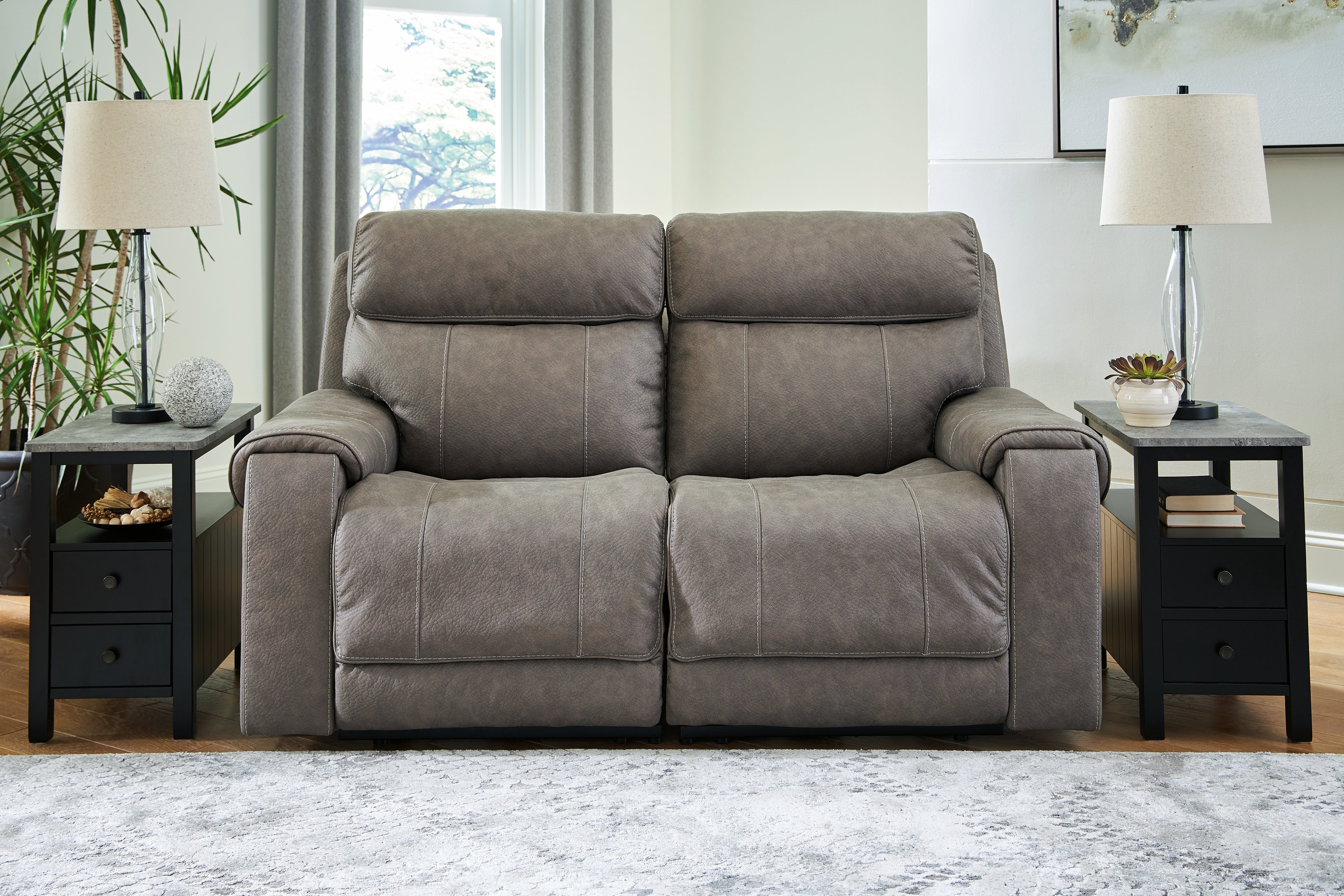 Starbot 2-Piece Power Reclining Sectional Loveseat - MyWaynesHome #