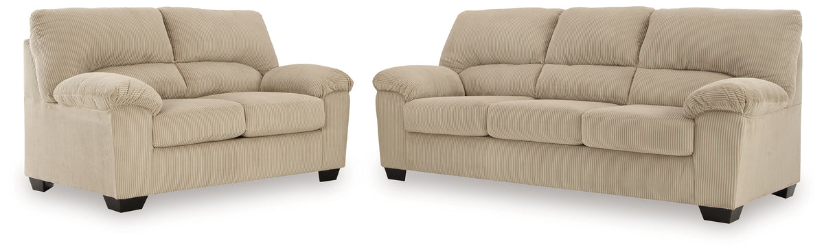 SimpleJoy Sofa and Loveseat - MyWaynesHome #