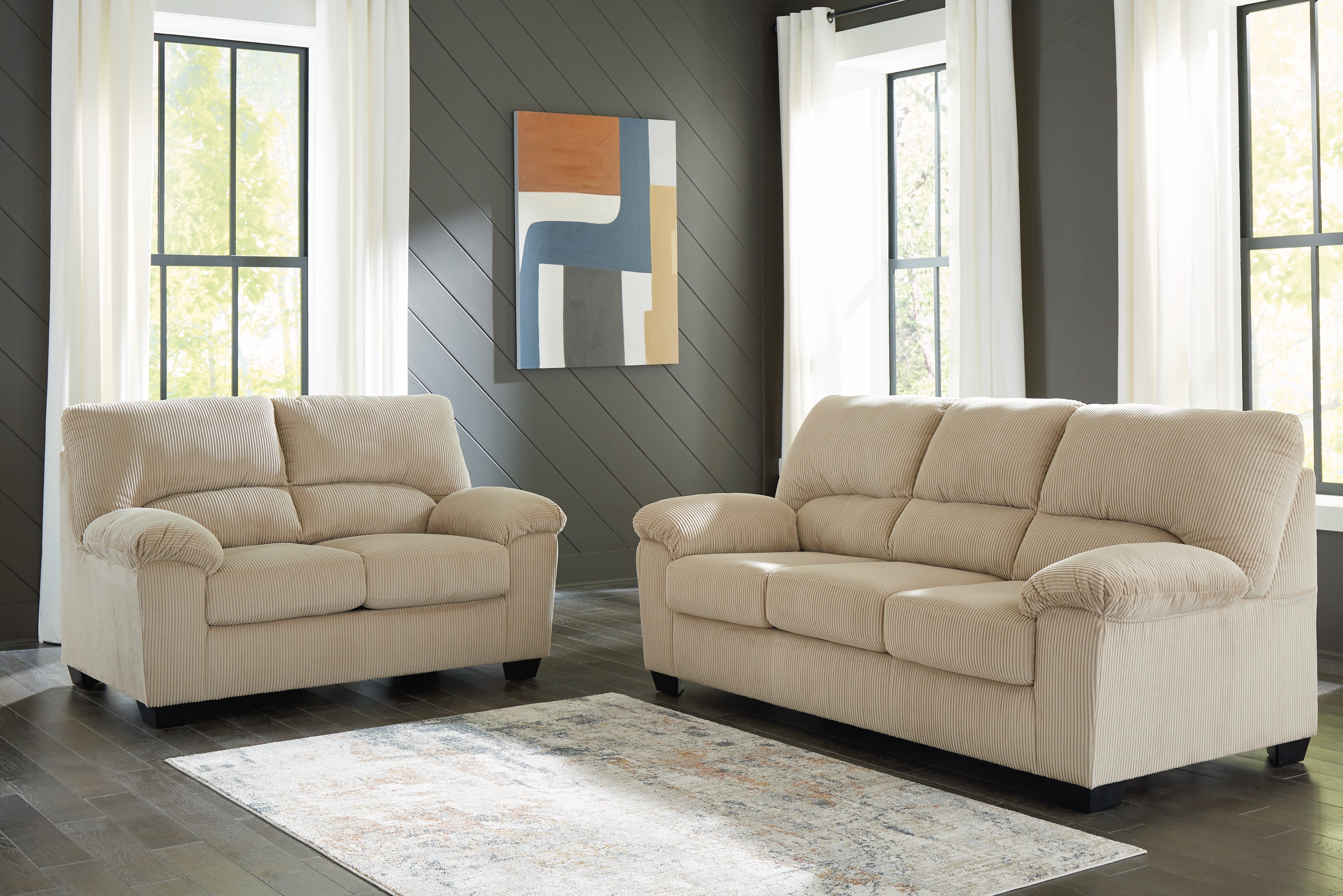 SimpleJoy Sofa and Loveseat - MyWaynesHome #