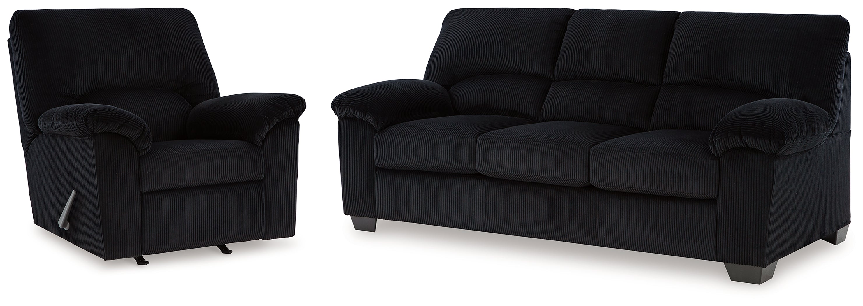 SimpleJoy Sofa and Recliner