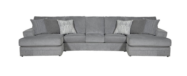 Glacier 3 Piece Sectional with Double Chaise - MyWaynesHome #