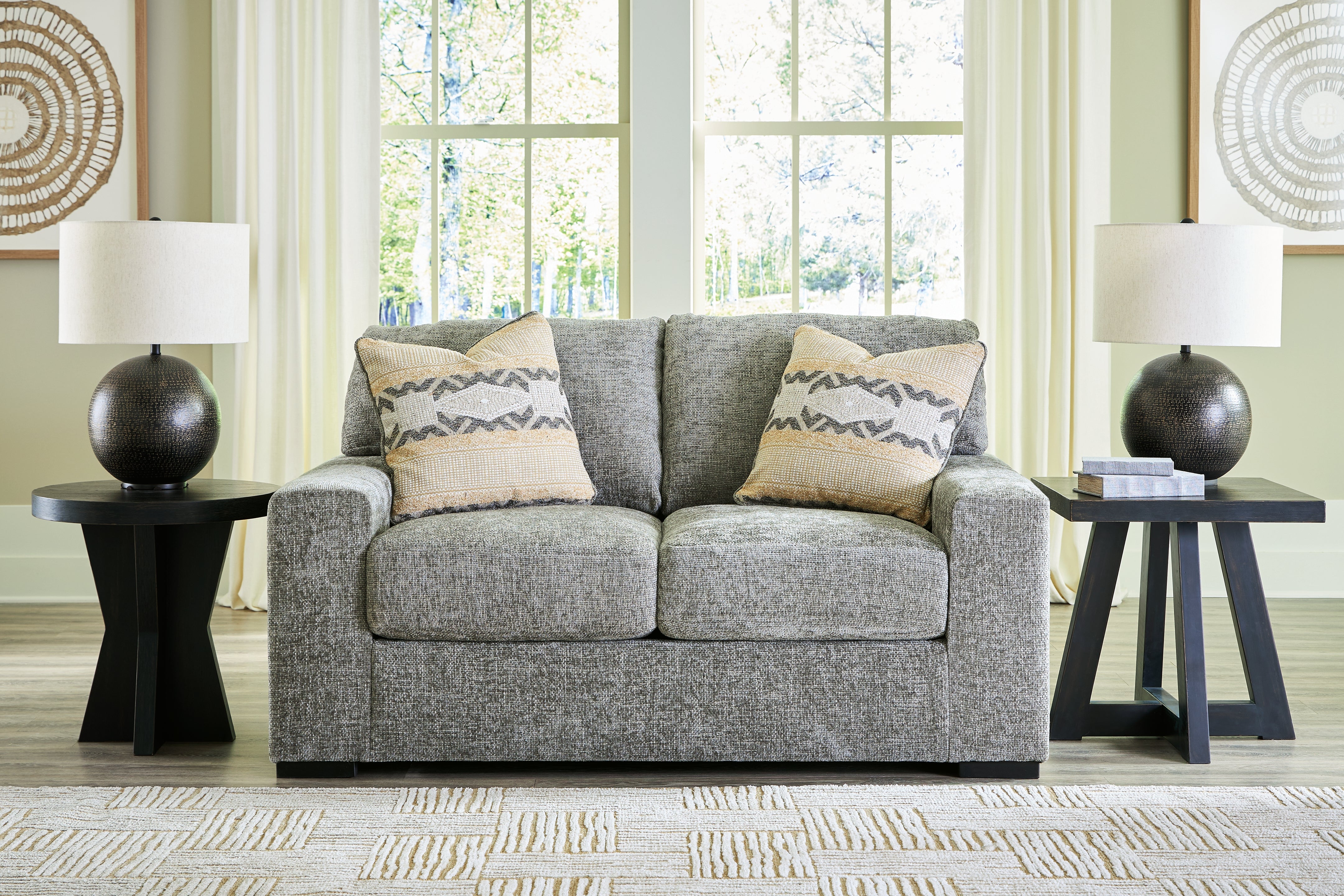 Dunmor Sofa, Loveseat, Oversized Chair and Ottoman