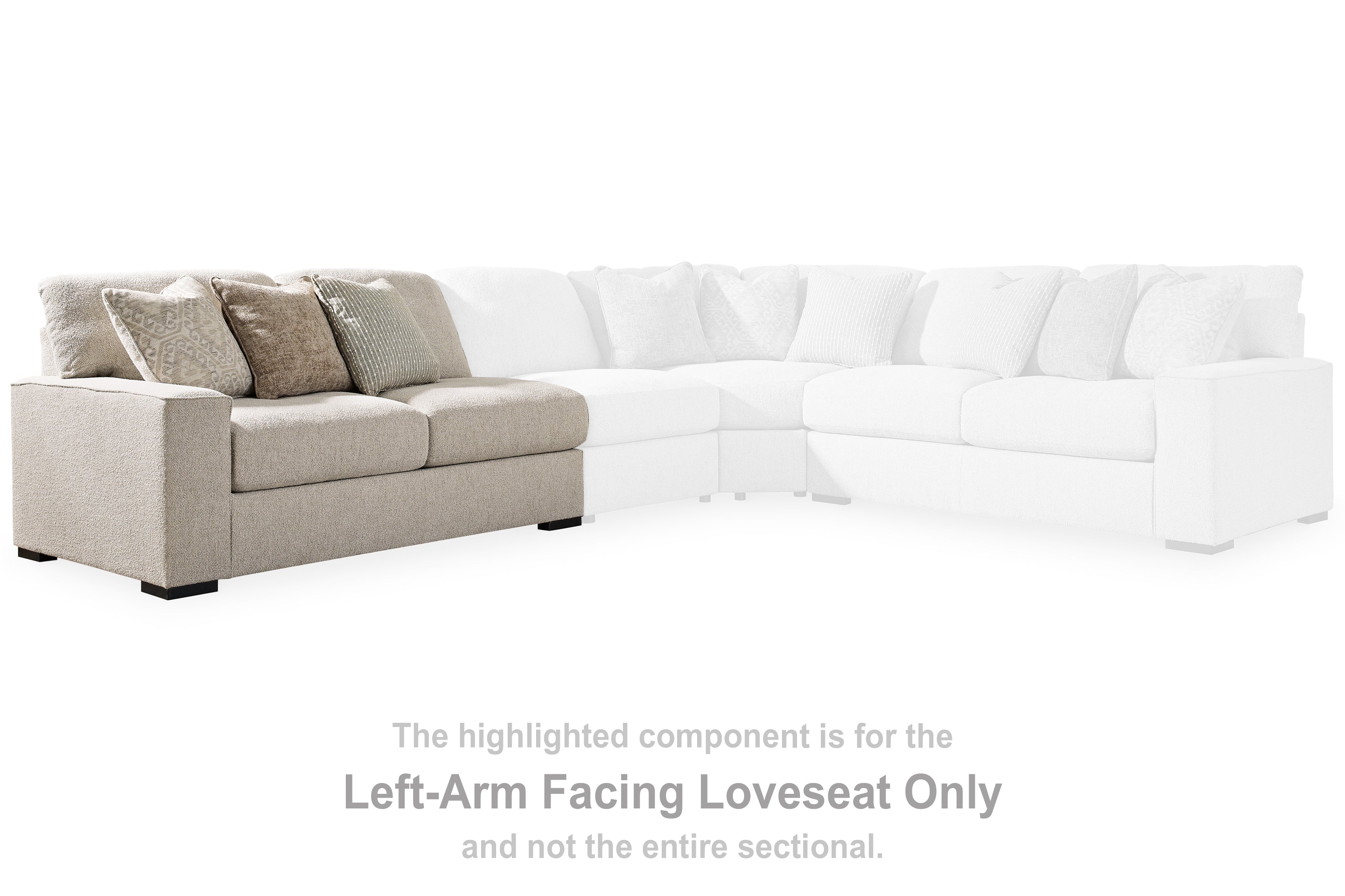 Ballyton Left-Arm Facing Loveseat
