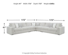 Stupendous 5-Piece Sectional with Ottoman - MyWaynesHome #