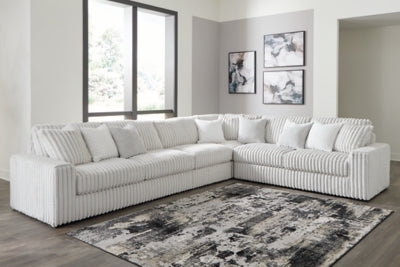 Stupendous 4-Piece Sectional - MyWaynesHome #