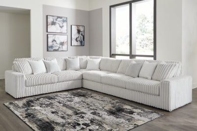 Stupendous 4-Piece Sectional - MyWaynesHome #