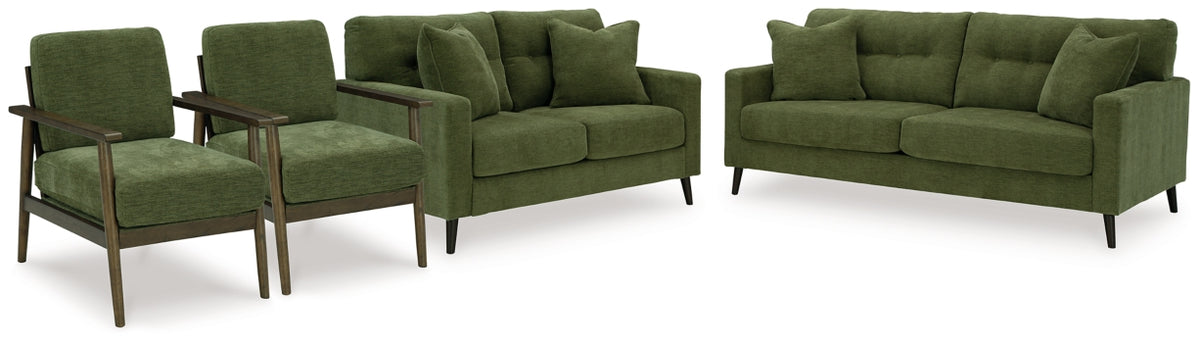 Bixler Sofa, Loveseat and 2 Chairs