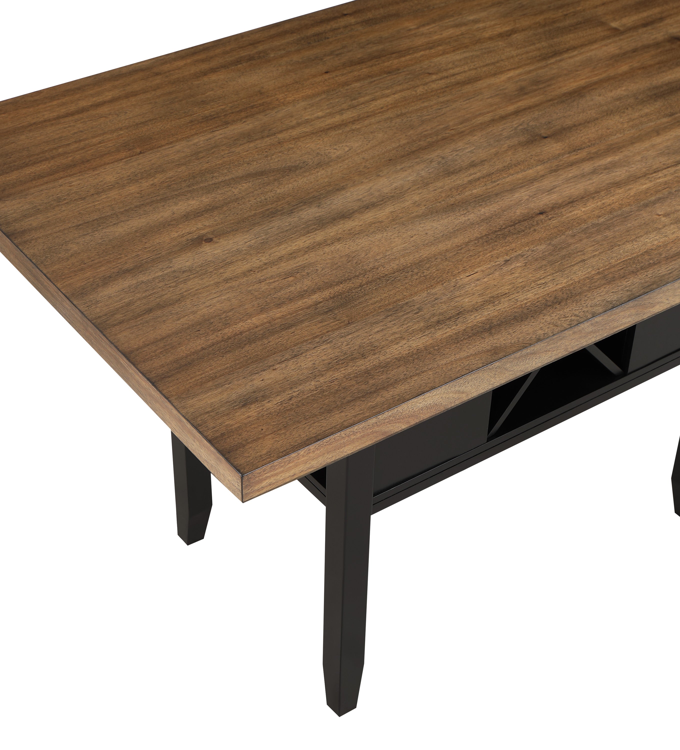 Dary Black/Brown Counter Height Dining Set - MyWaynesHome #