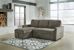 Kerle 2-Piece Sectional with Pop Up Bed - MyWaynesHome #