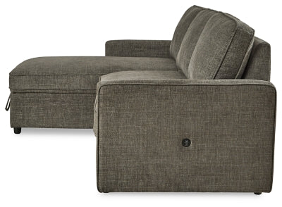 Kerle 2-Piece Sectional with Pop Up Bed - MyWaynesHome #