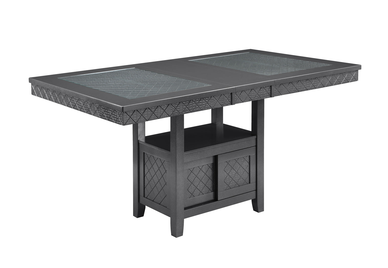 Bankston Gray Counter Height Table - MyWaynesHome #