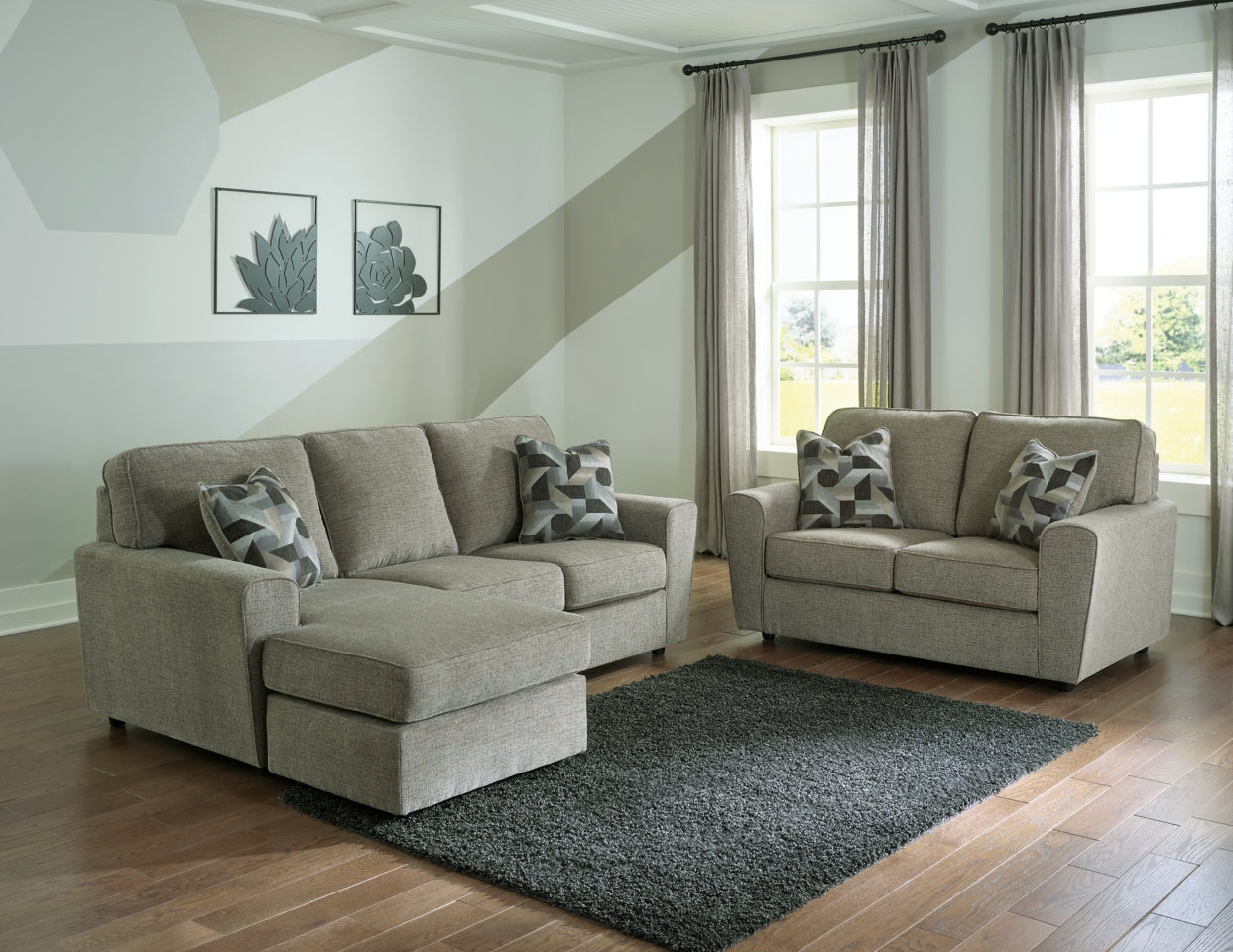 Cascilla Sofa Chaise and Loveseat